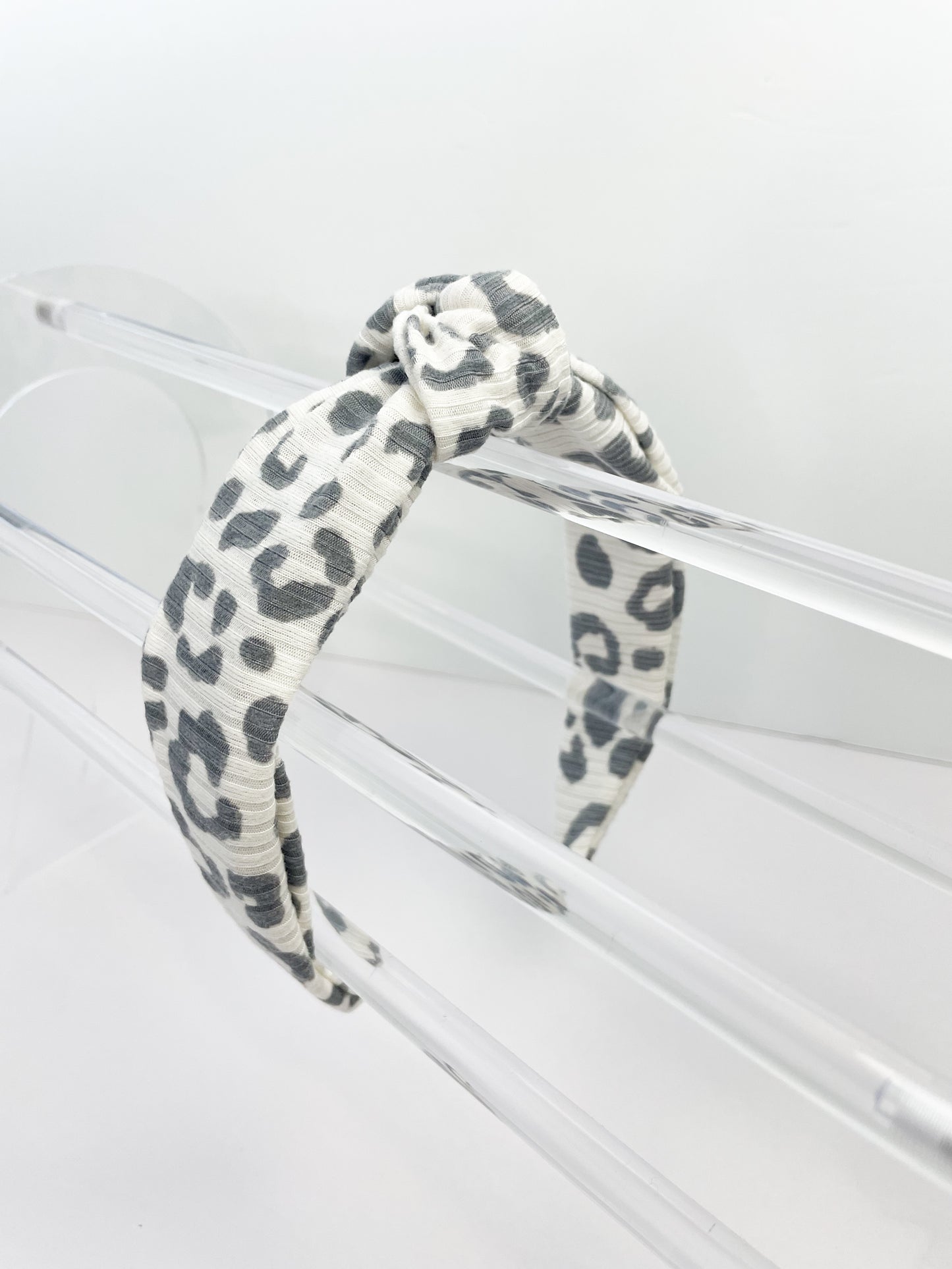 Snow Leopard Hard Headband