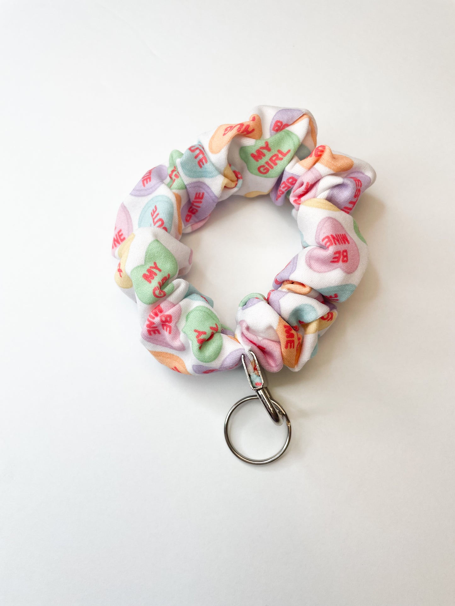 Conversation Hearts Wristlet