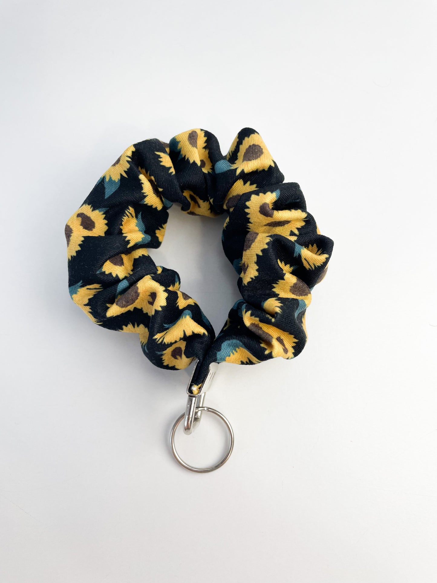 Black Sunflower Wristlet
