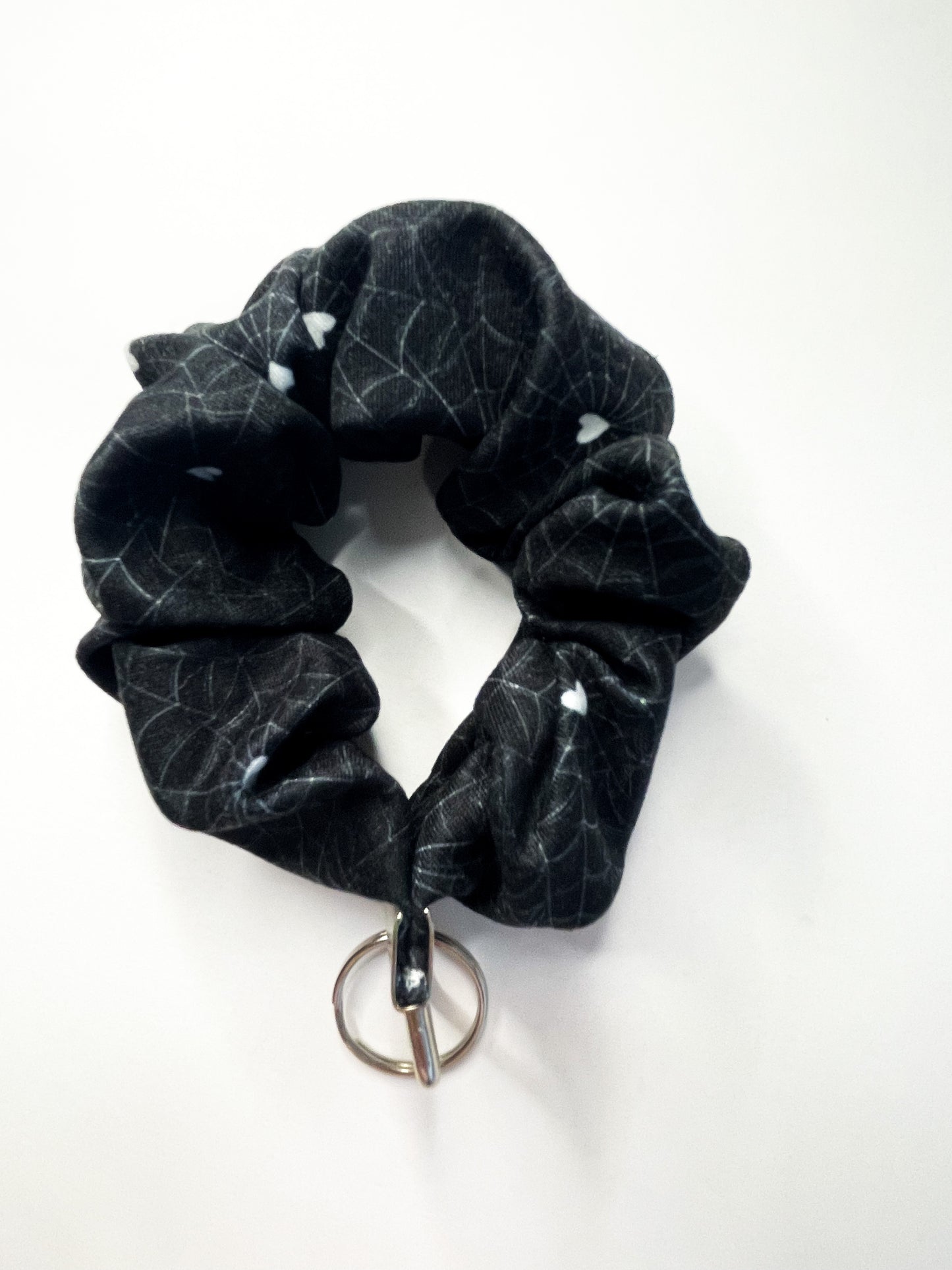 Black spiderweb Wristlet