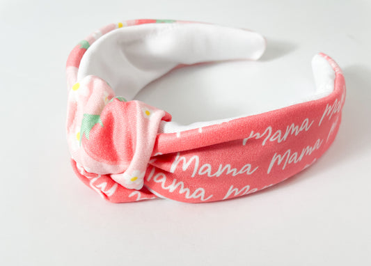 Strawberry Mama Hard Headband