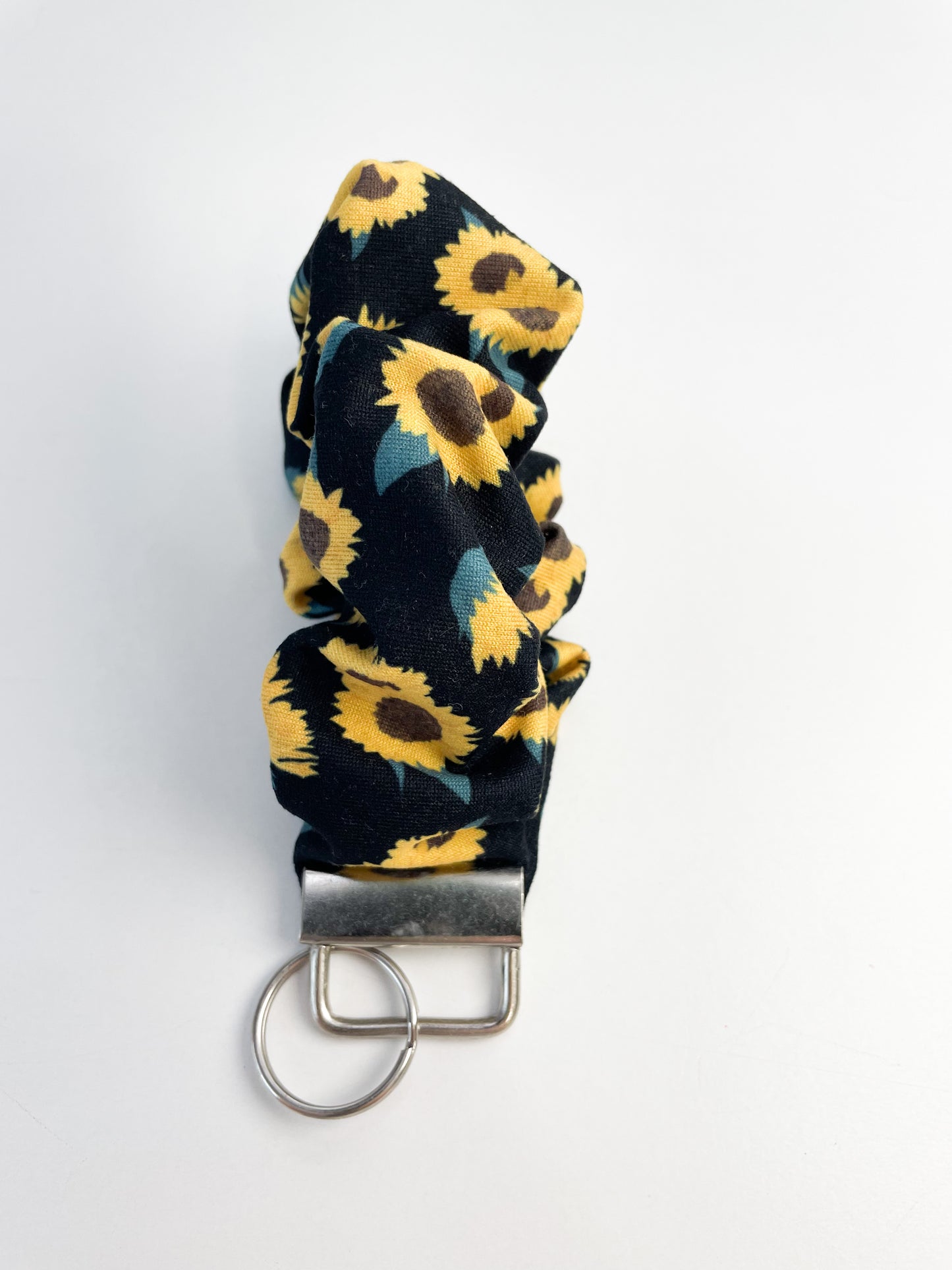 Black Sunflower Wristlet