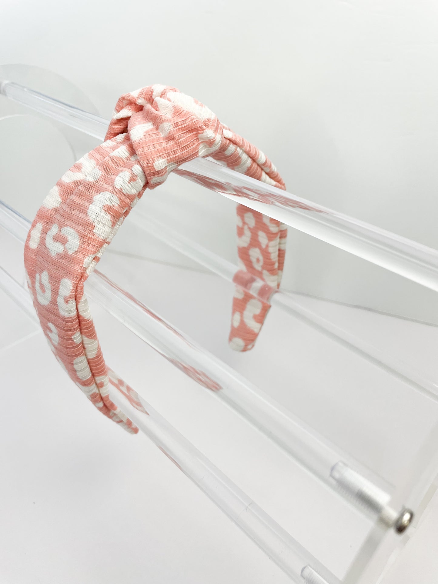 Pink Leopard Hard Headband