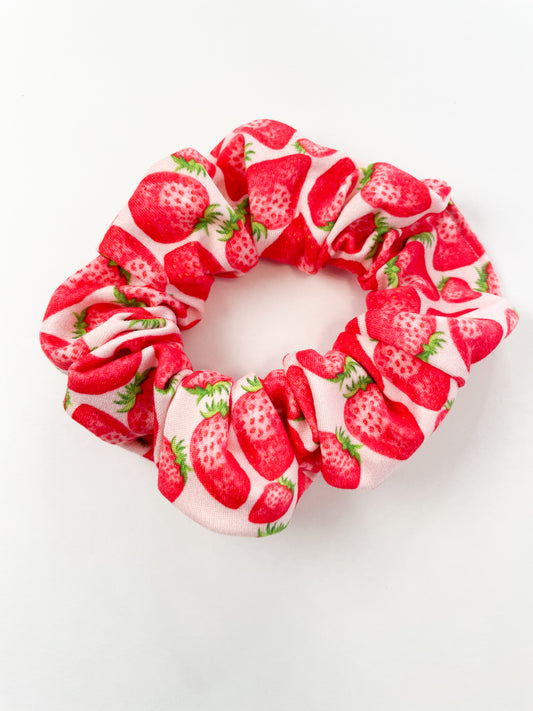 Strawberry Patches Scrunchie