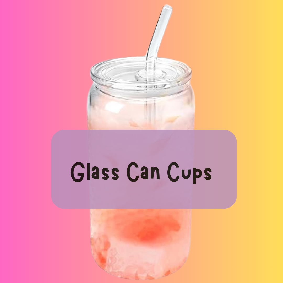 Glass Cups 16oz