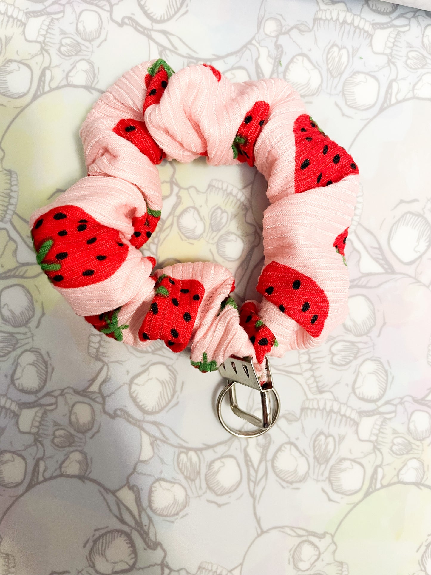 Strawberry Wristlet