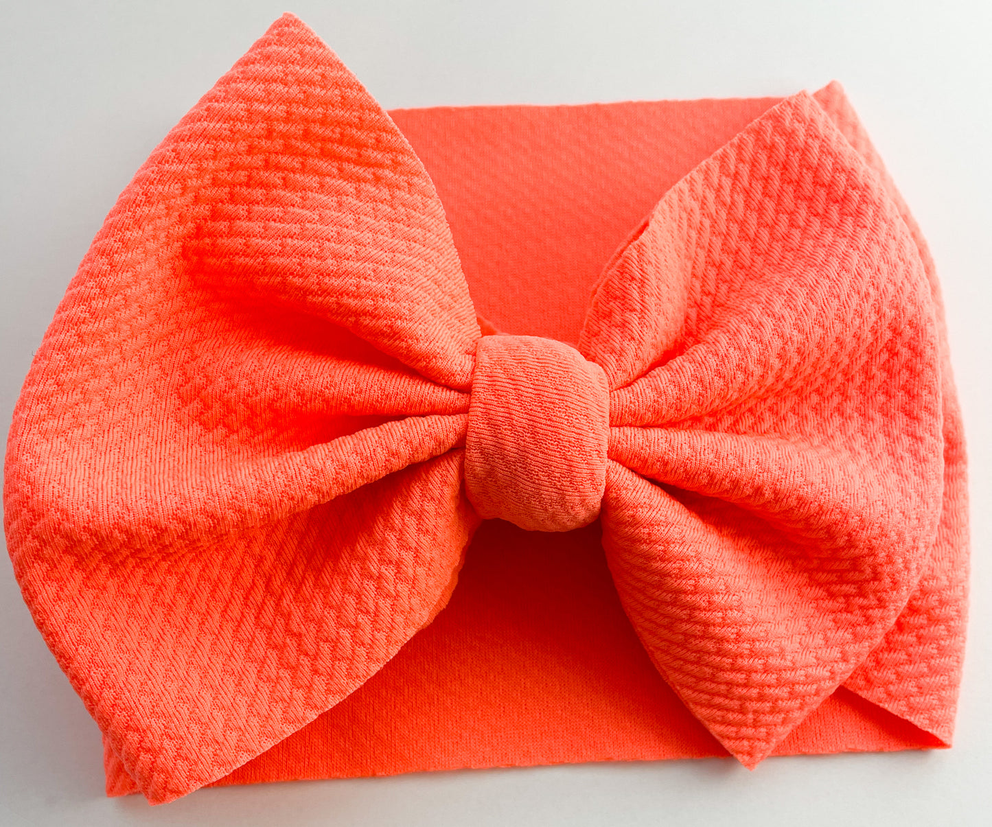 Neon Coral Headwrap