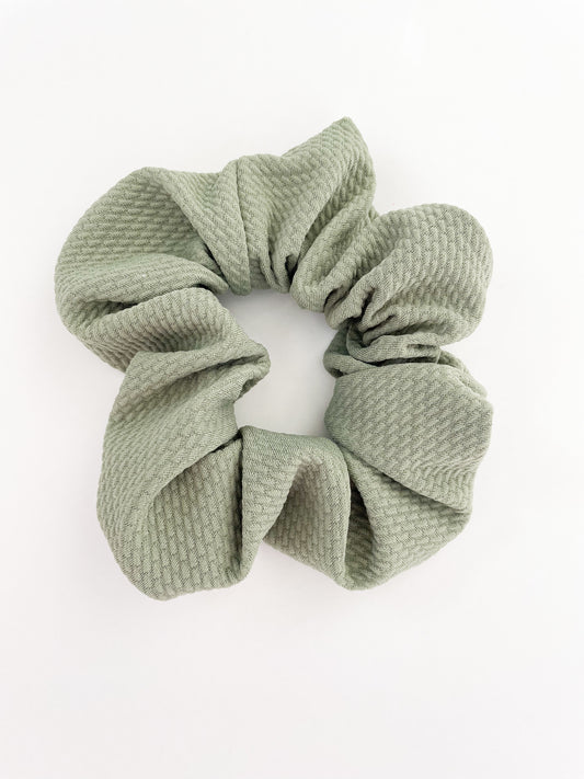 XL Sage Bullet Scrunchie