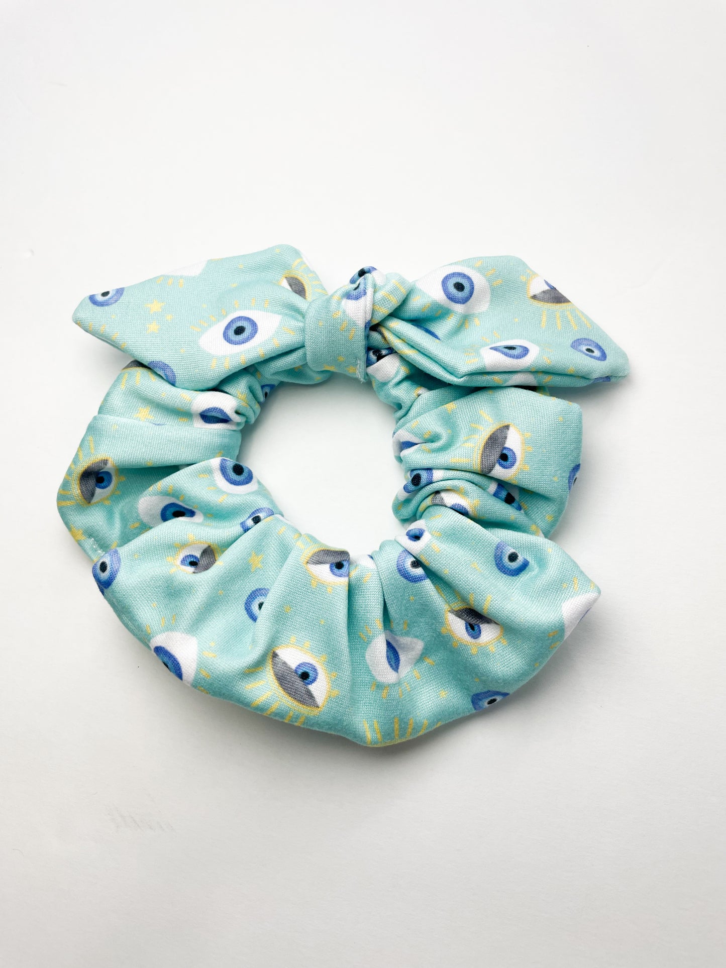 Evil Eye Scrunchie