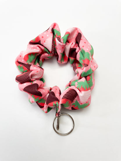 Chocolate Covered Strawberries Wristlet