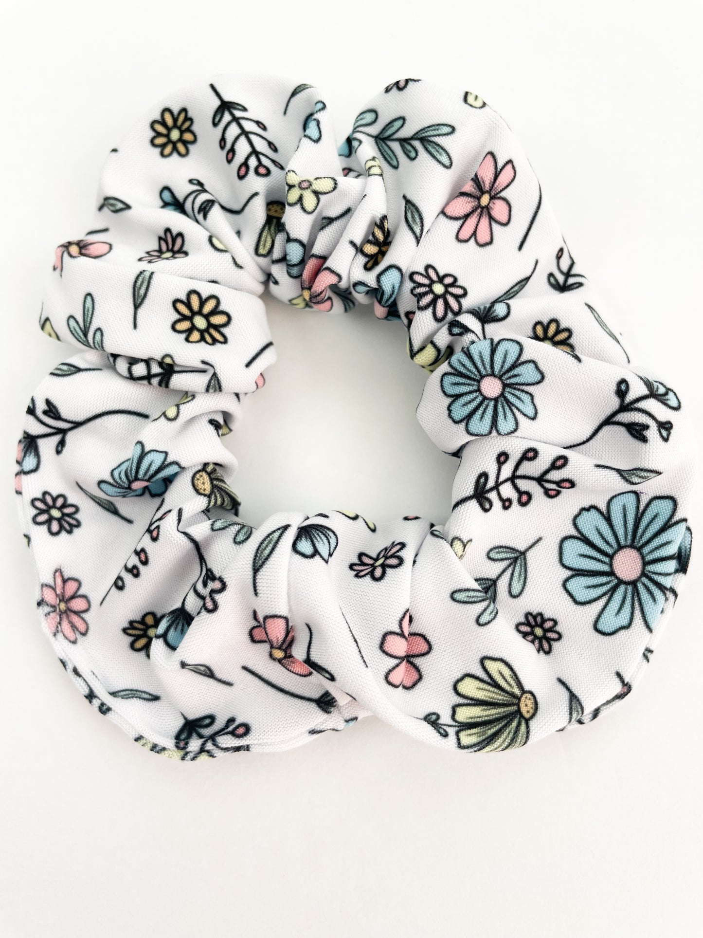 Flower Patch Scrunchie