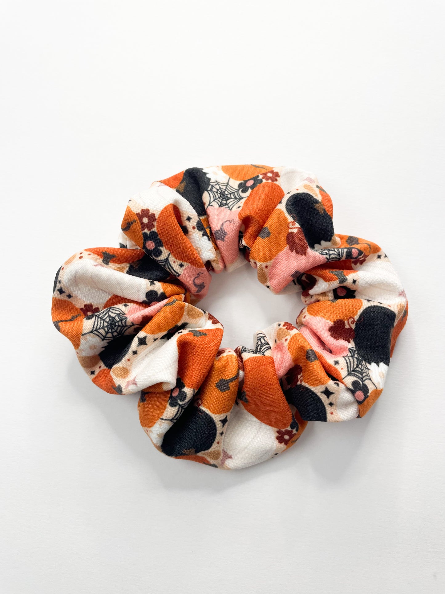 Fall Pumpkins Scrunchie