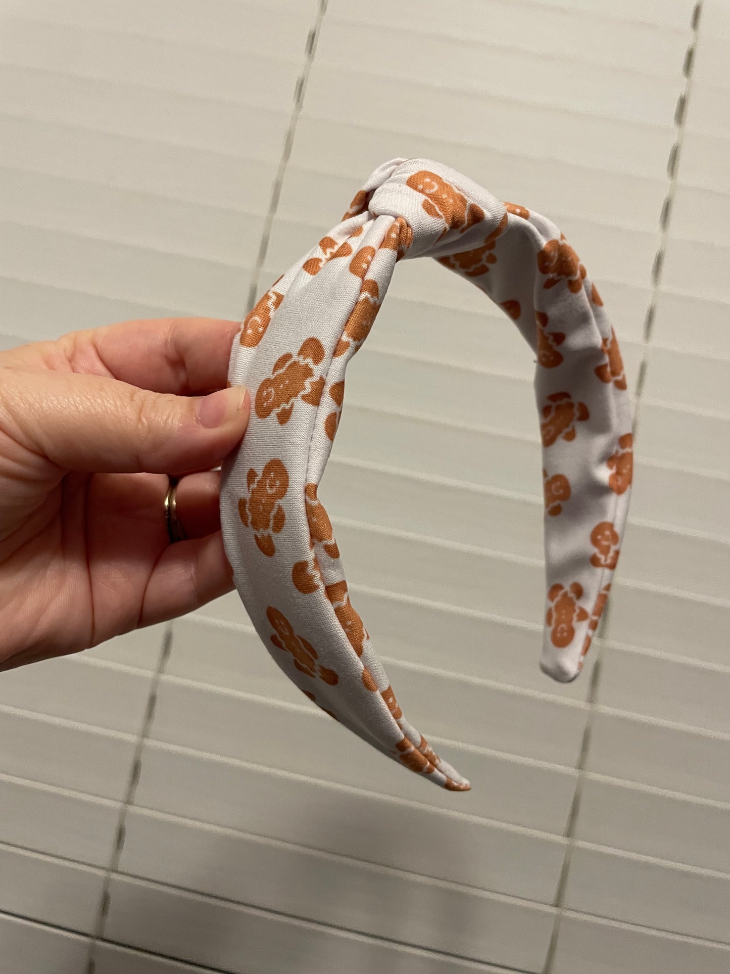 Gingerbread Hard Headband *Happy Accident*