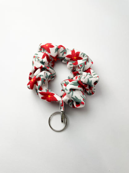 Poinsettias Wristlet