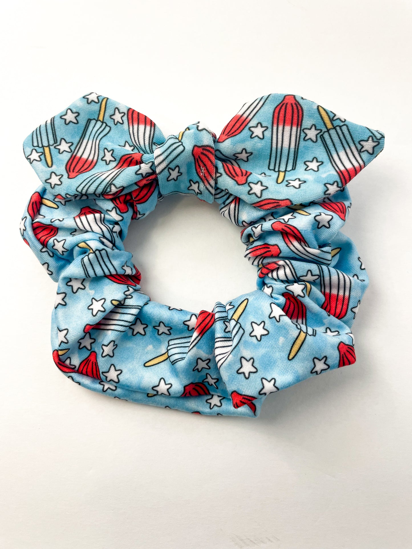 Firework Popsicle Scrunchie