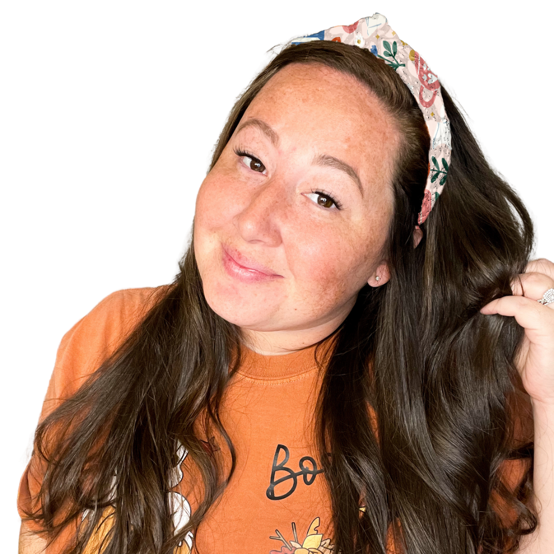 Vintage Dishes Hard Headband