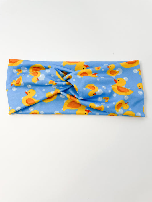 Rubber Duckies Twisted Headband