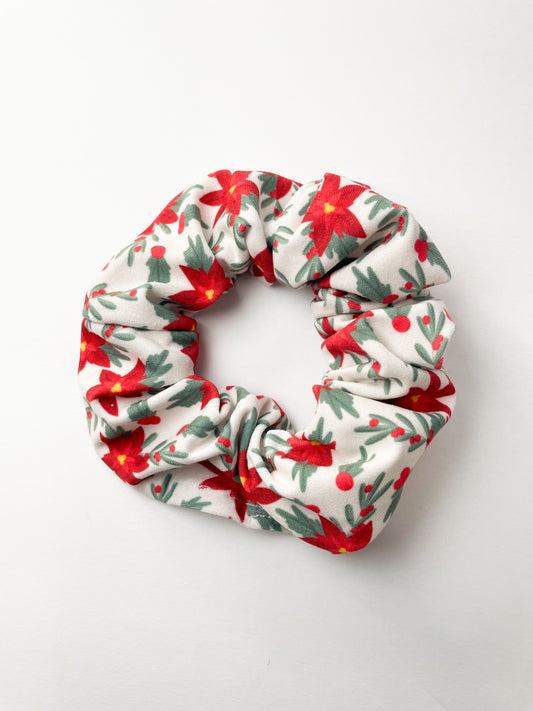 Poinsettias Scrunchie