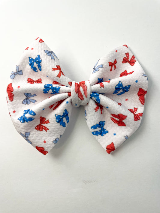 Red White and Bow