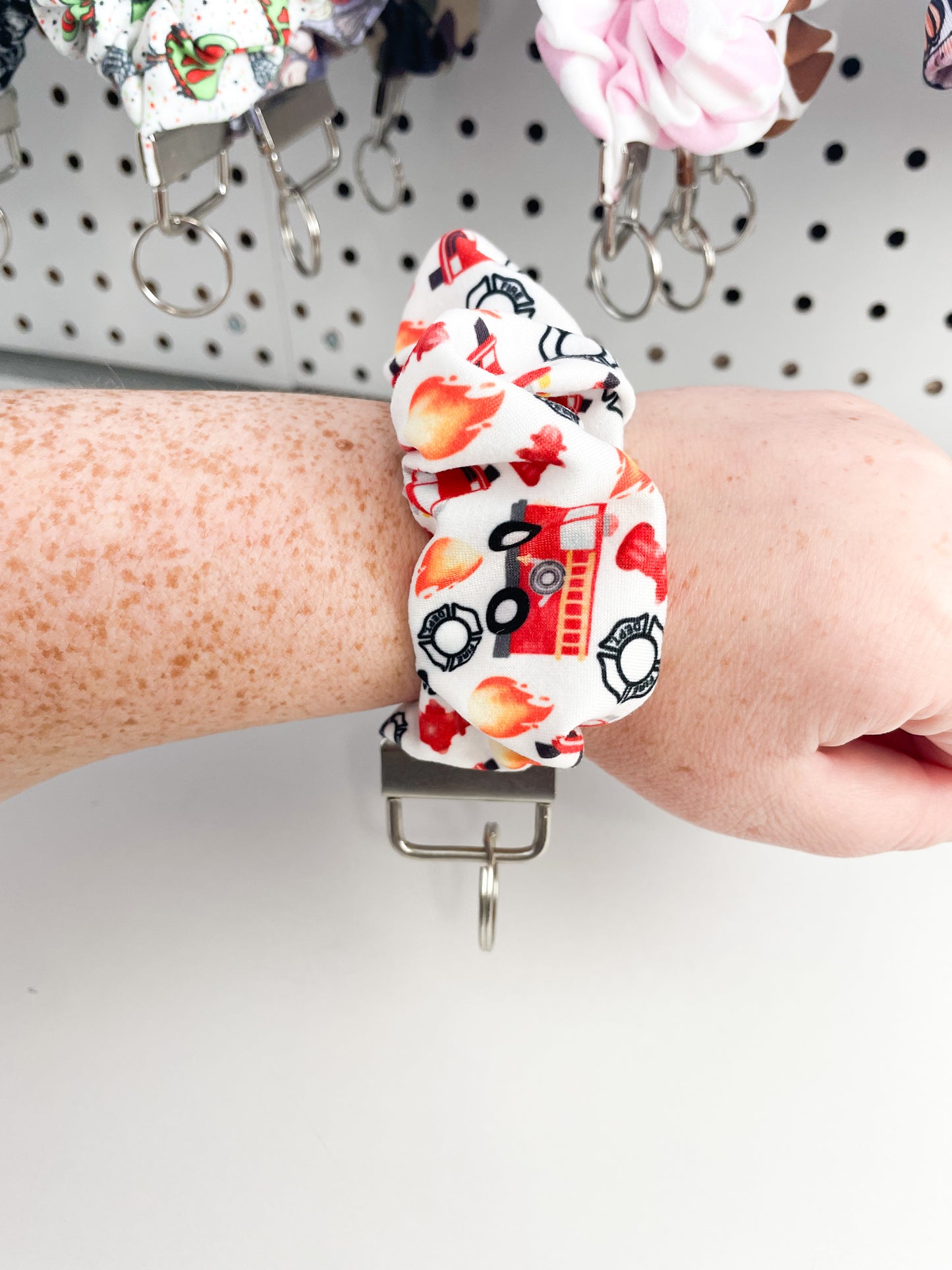 Fire Truck Wristlet