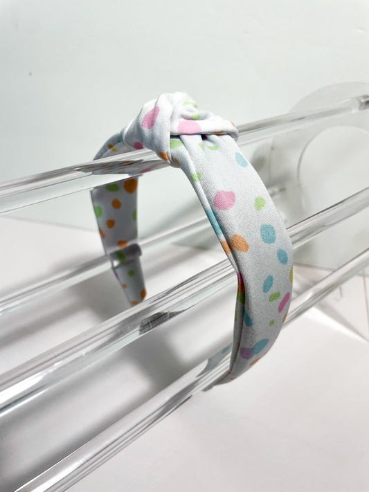 Spring Confetti Hard Headband