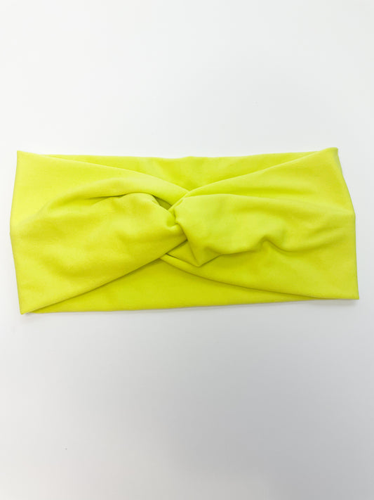 Yellow Twist Headband