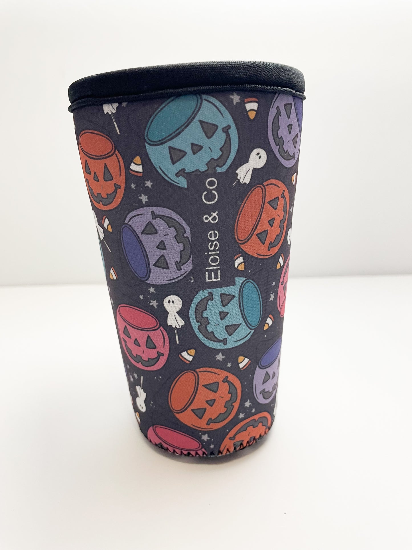 Pumpkin Buckets Cold Cup Sleeve