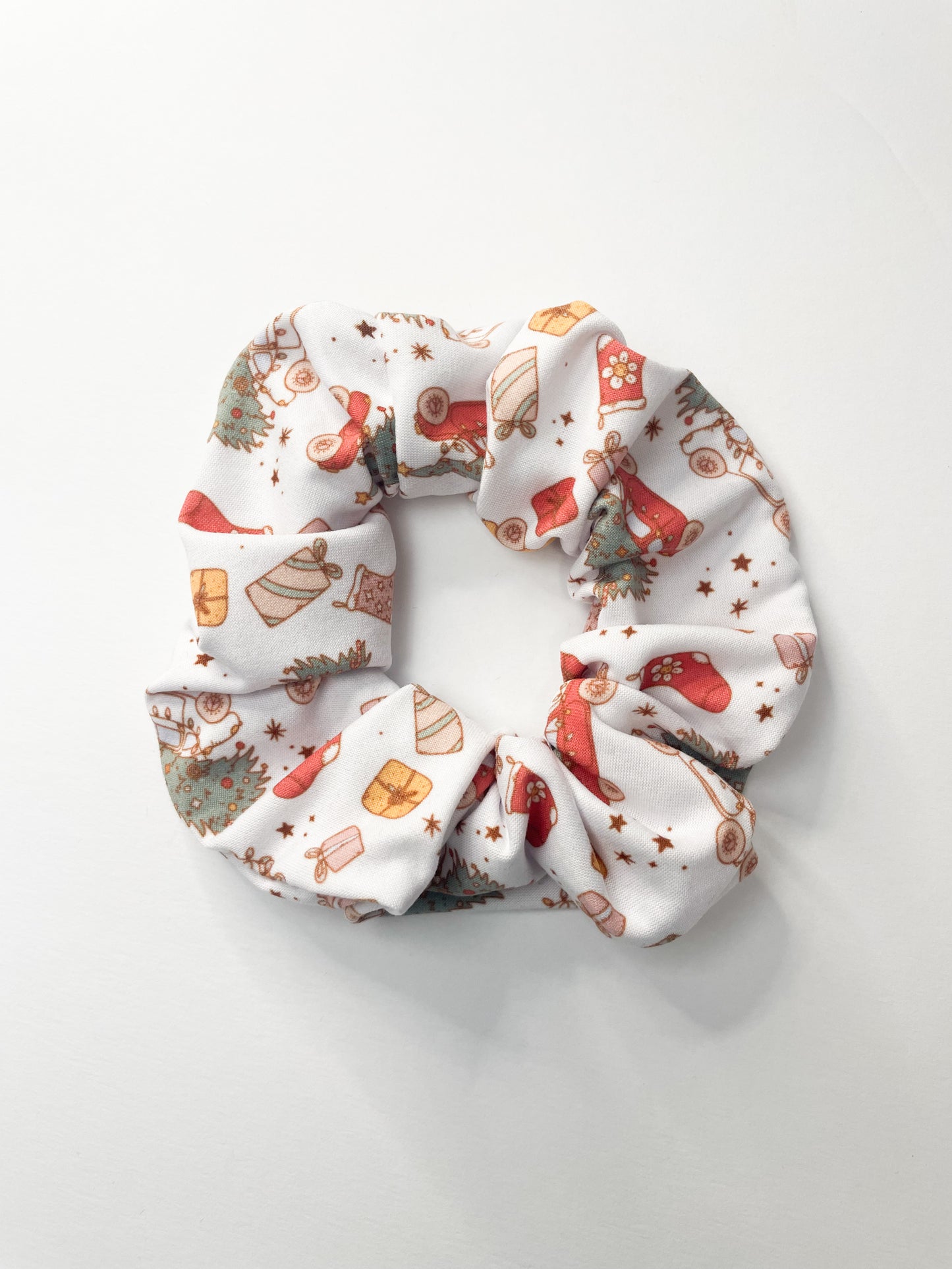 Vintage Christmas Scrunchie