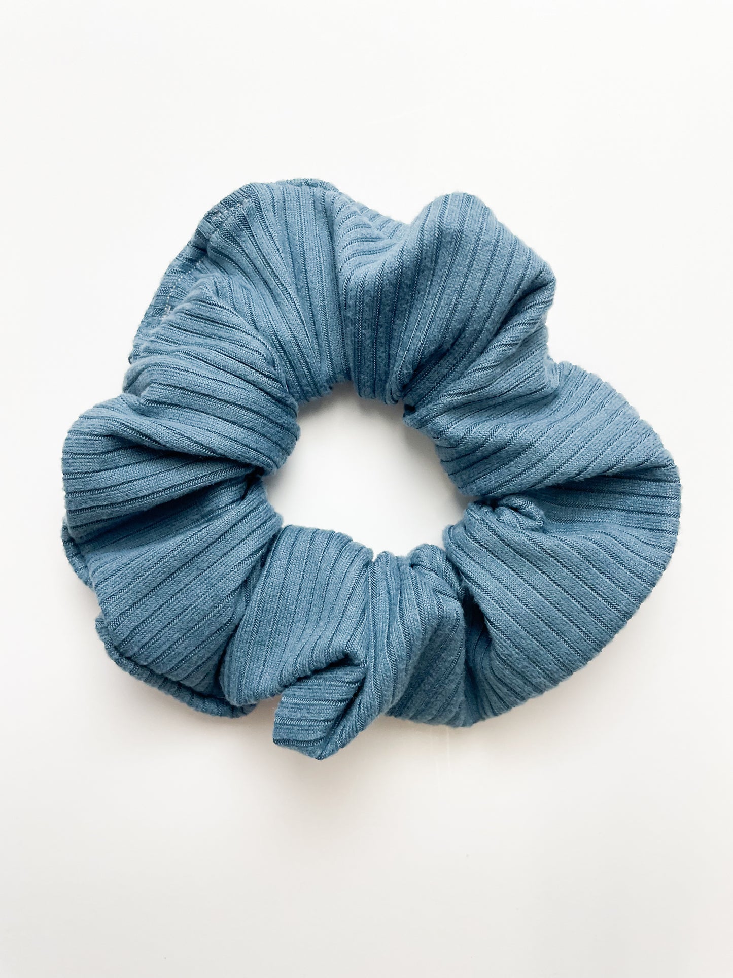 Steel Blue Scrunchie