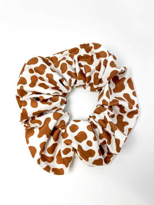 XL Brown Cow Scrunchie