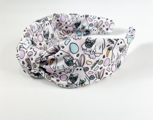 Ghostly Easter Egg Hunt Hard Headband