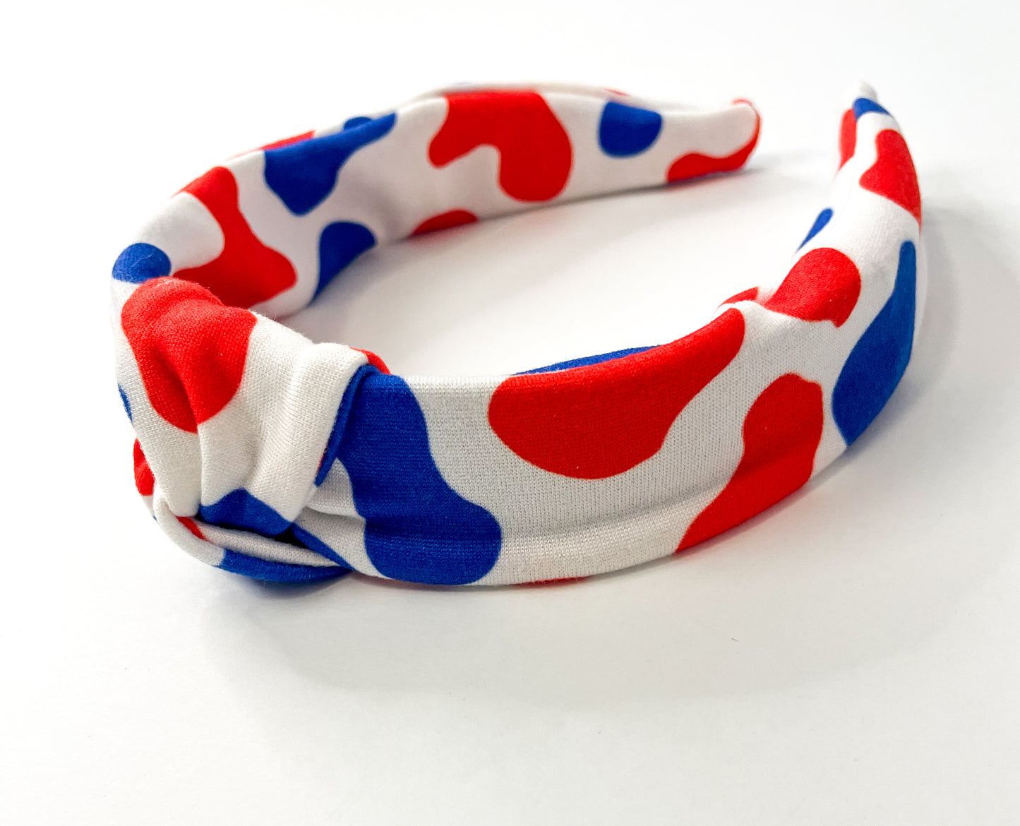 Red White and Moo Hard Headband