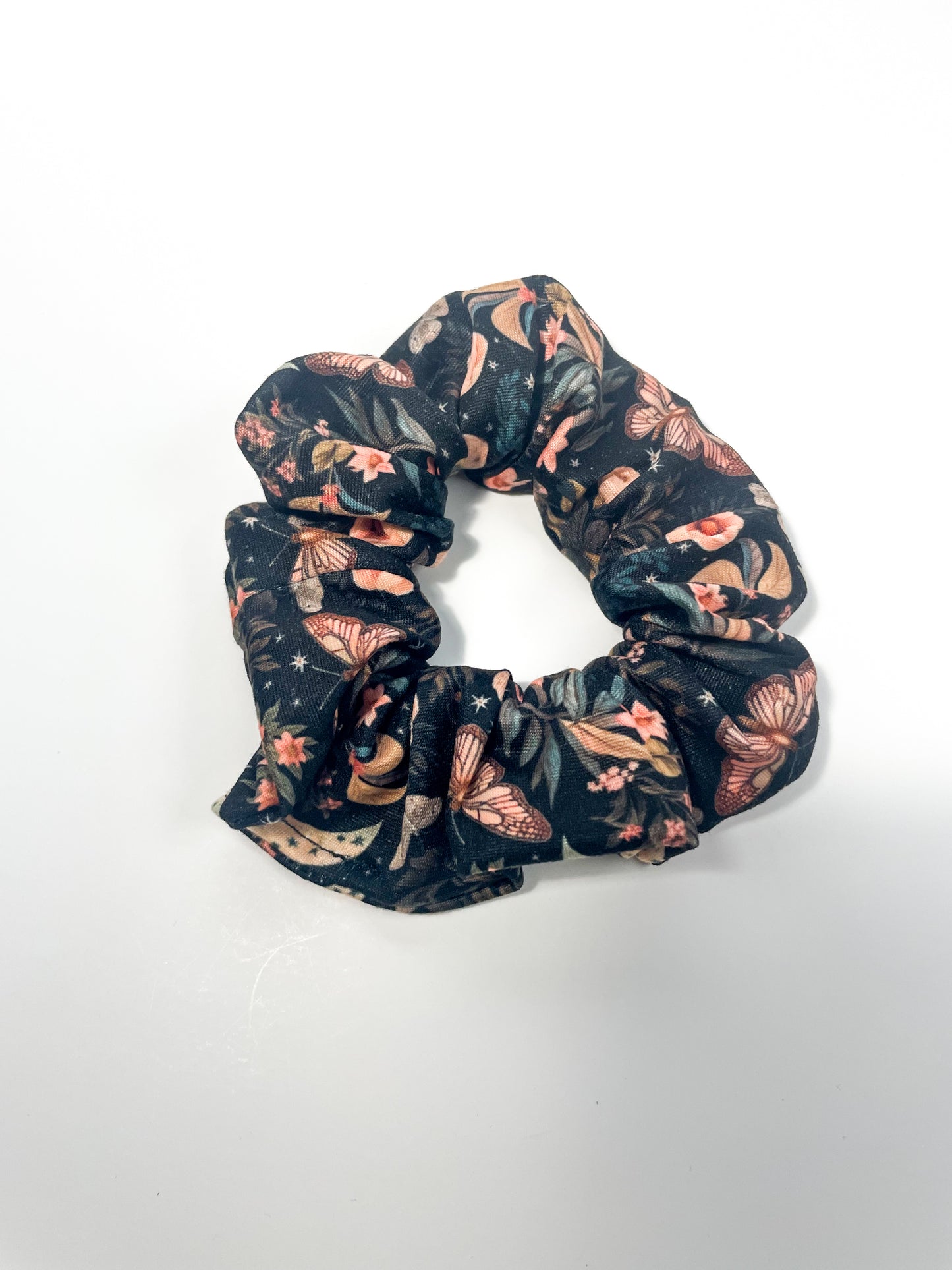 Midnight Moth Scrunchie