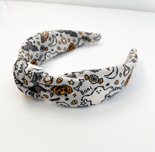 Boo Halloween Hard Headband