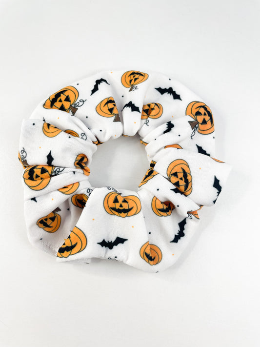 Pumpkin Bats Scrunchie