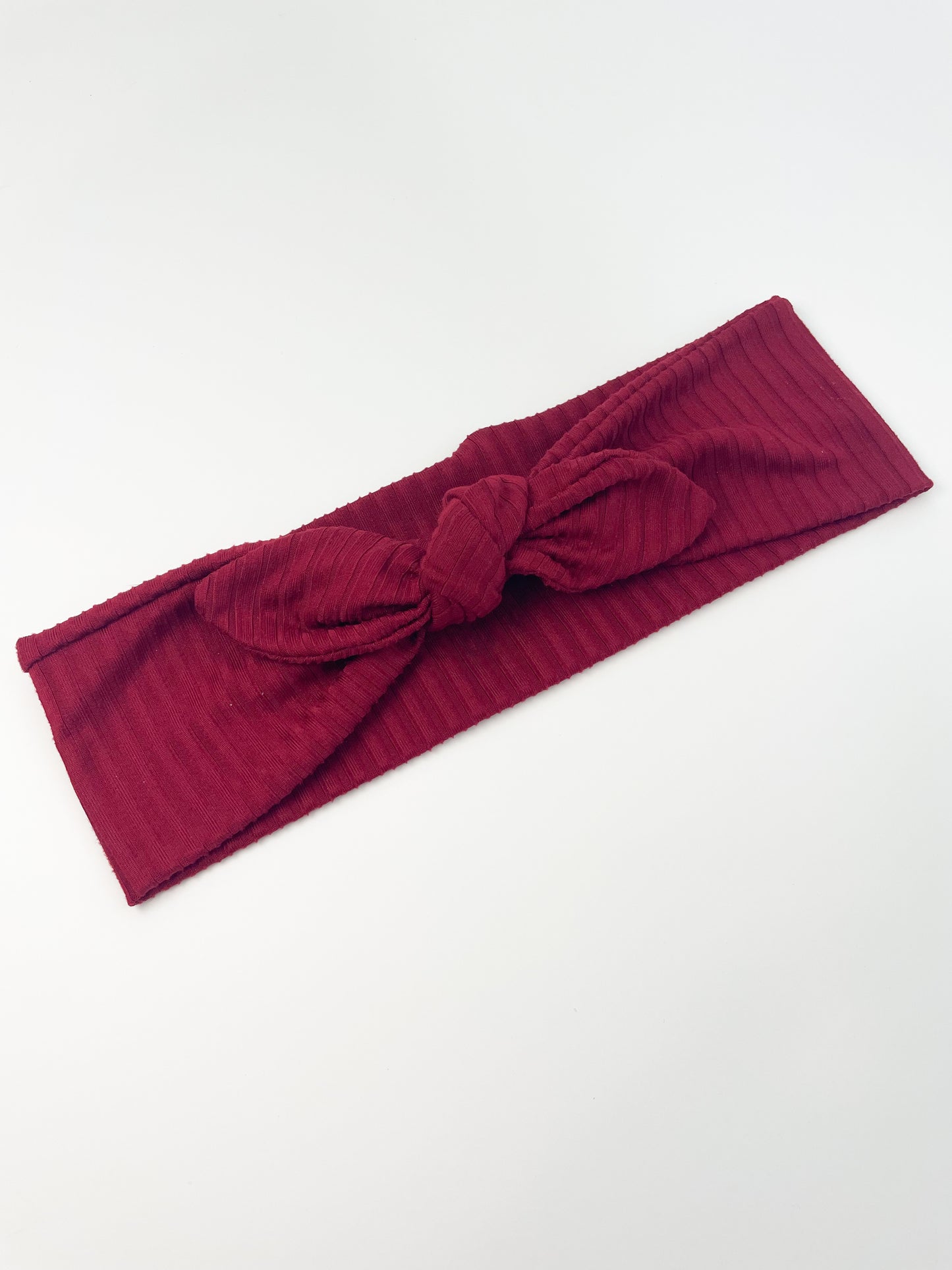 Sangria Tie on Headband