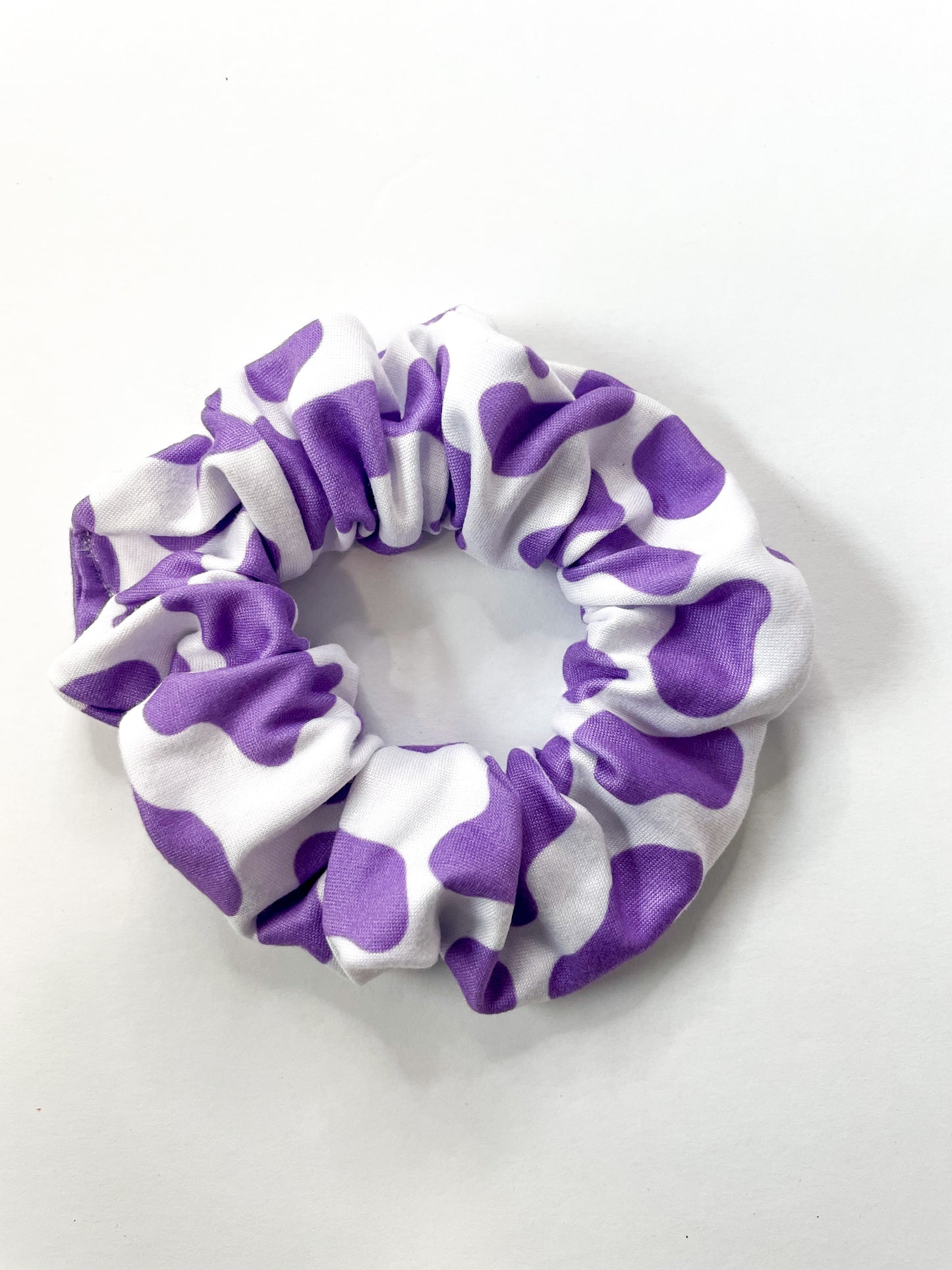 Purple Cow Scrunchie