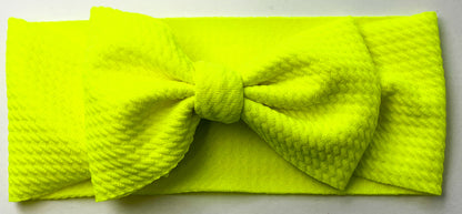 Neon Yellow Headwrap