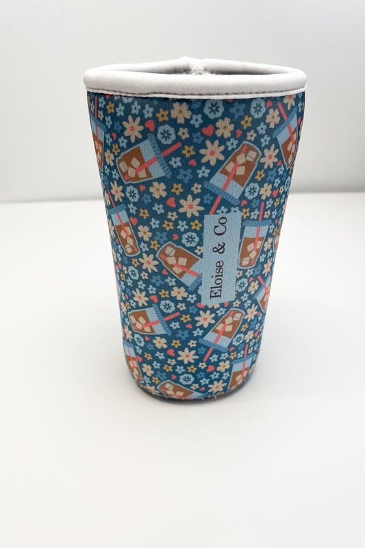 Spring Sips Cold Cup Sleeve