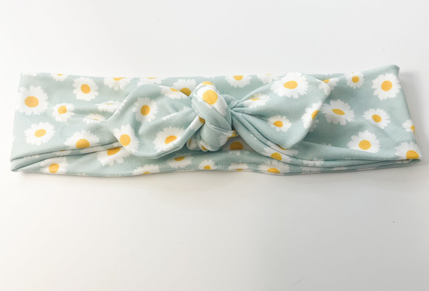 Sunflower and Daisy Tie on Headbands