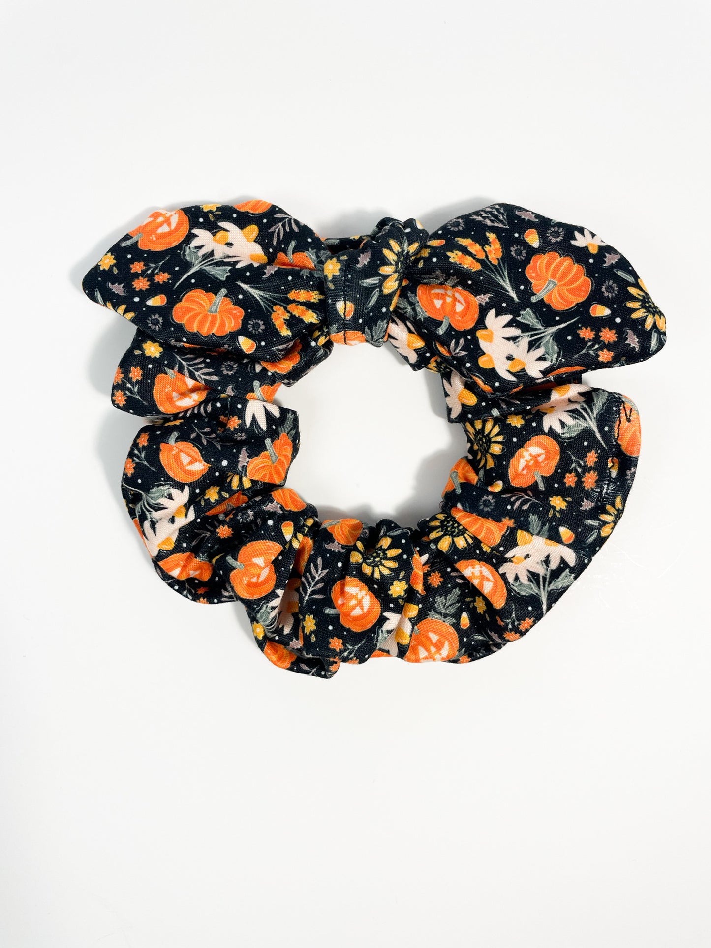 Halloween Pumpkins Scrunchie