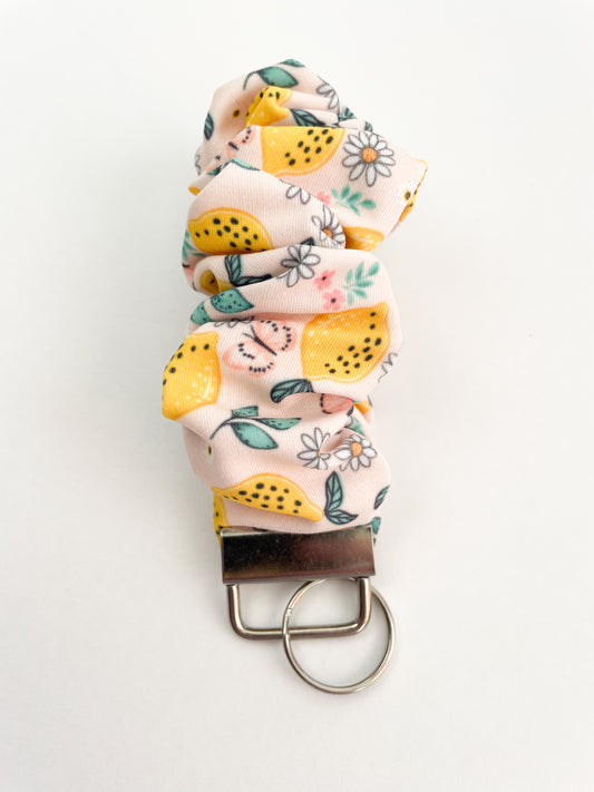 Lemon Squeeze Wristlet