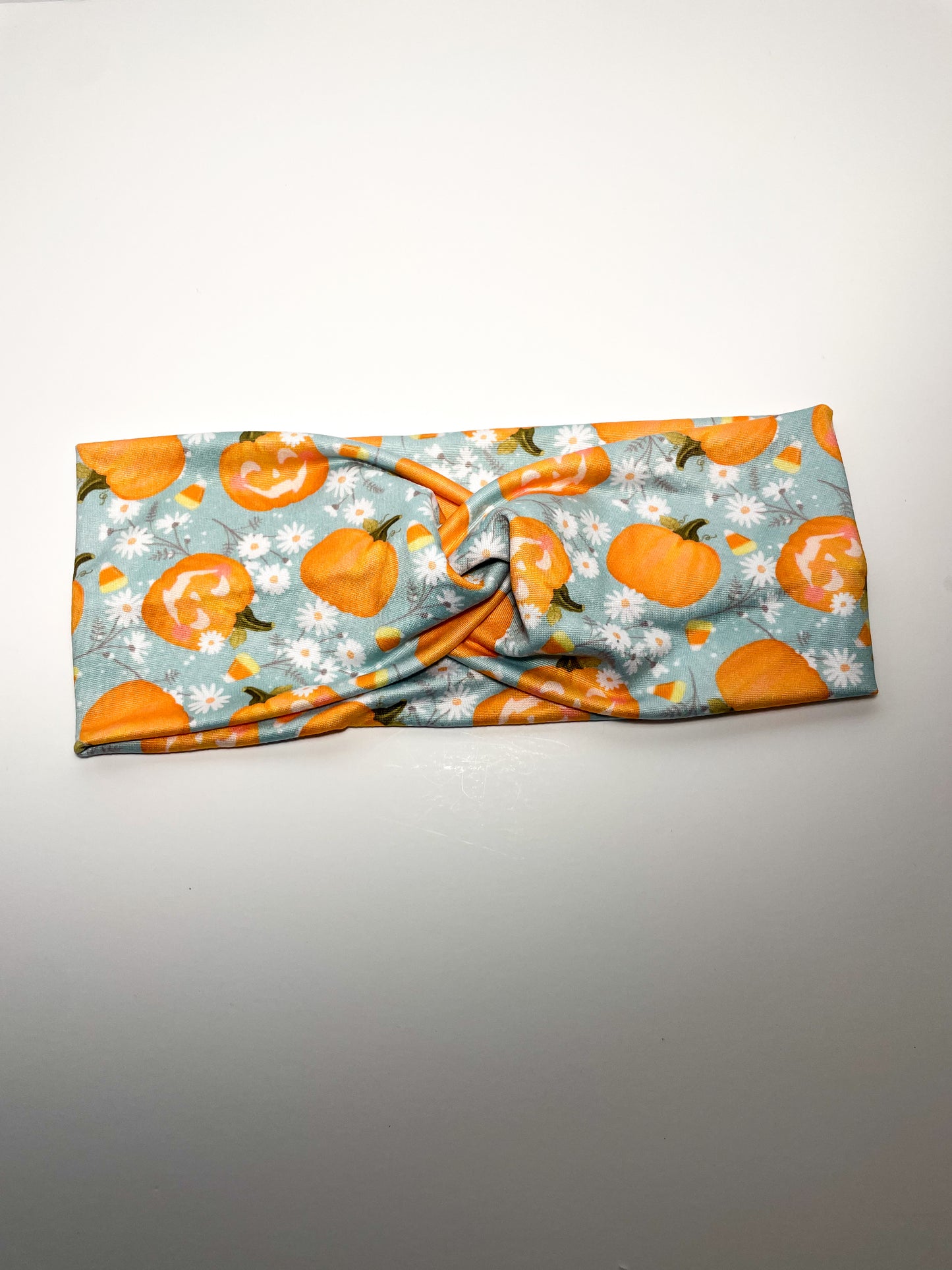 Pumpkin Blues Twisted Headband