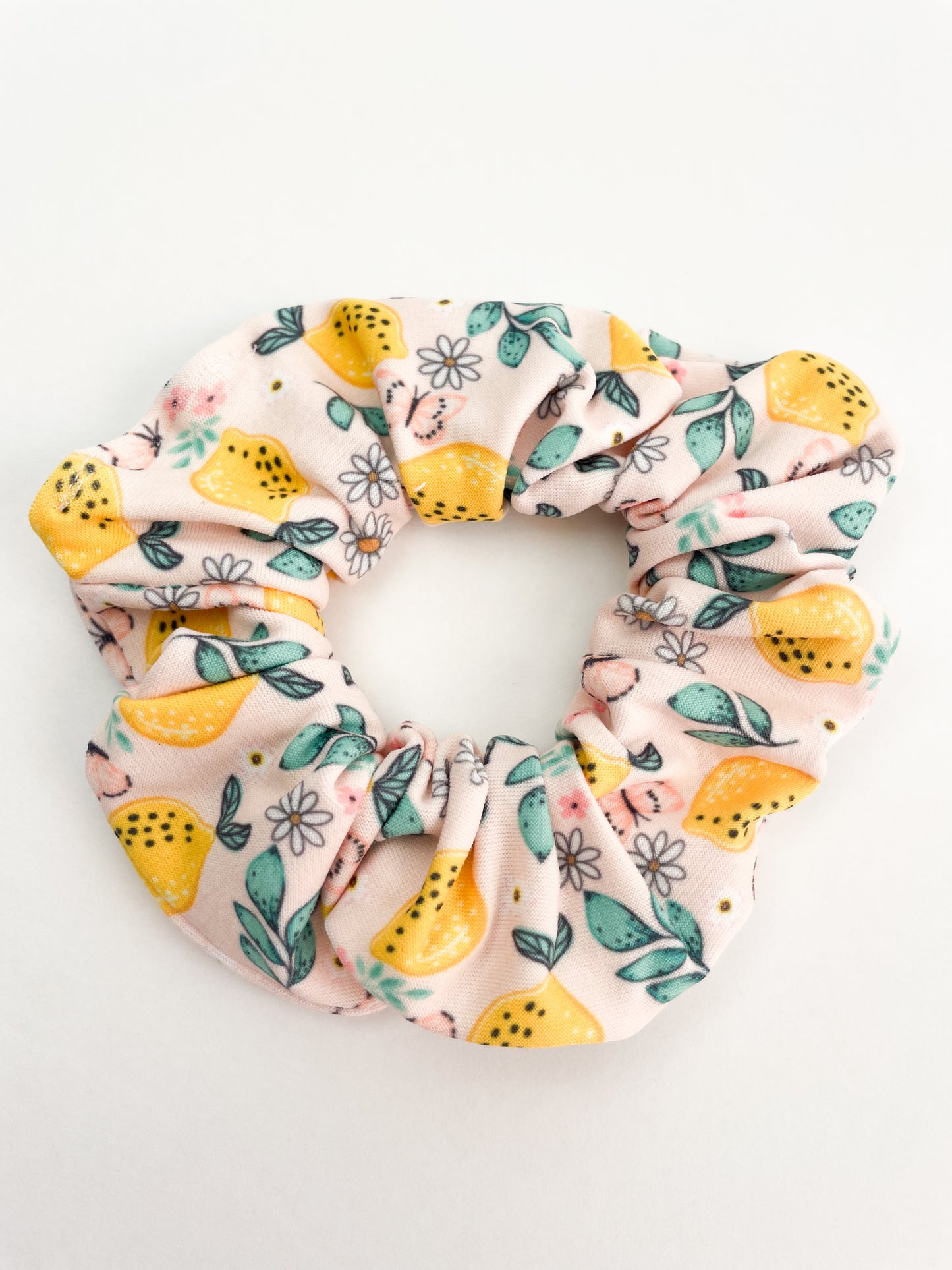 Lemon Squeeze Scrunchie