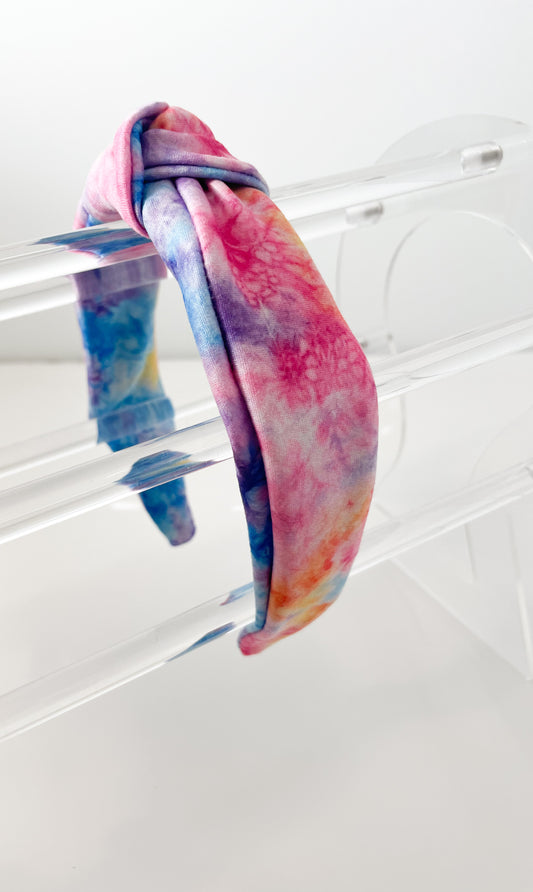 Summer Tie Dye Hard Headband