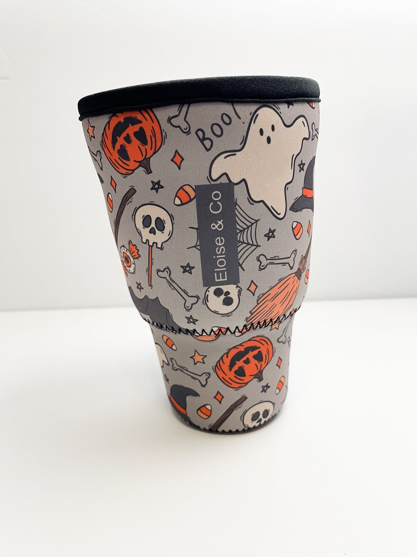 Boo Halloween Cold Cup Sleeve