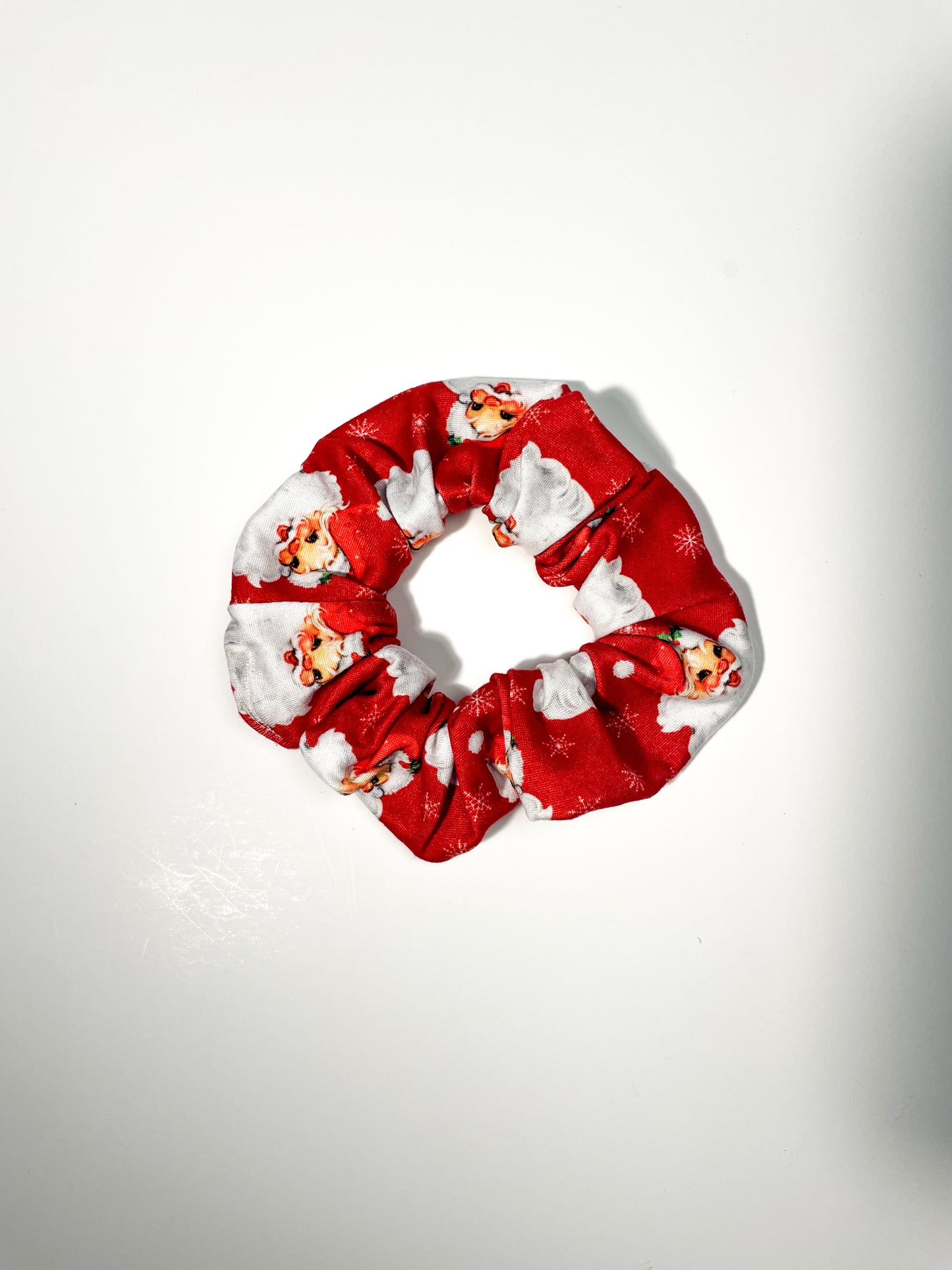 Vintage Santa Scrunchie