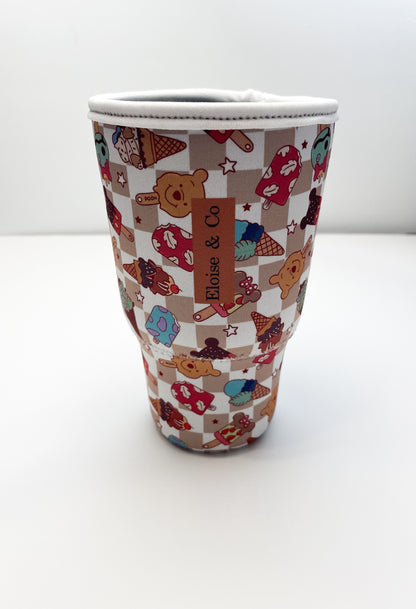 Ice Cream Bar Cold Cup Sleeve