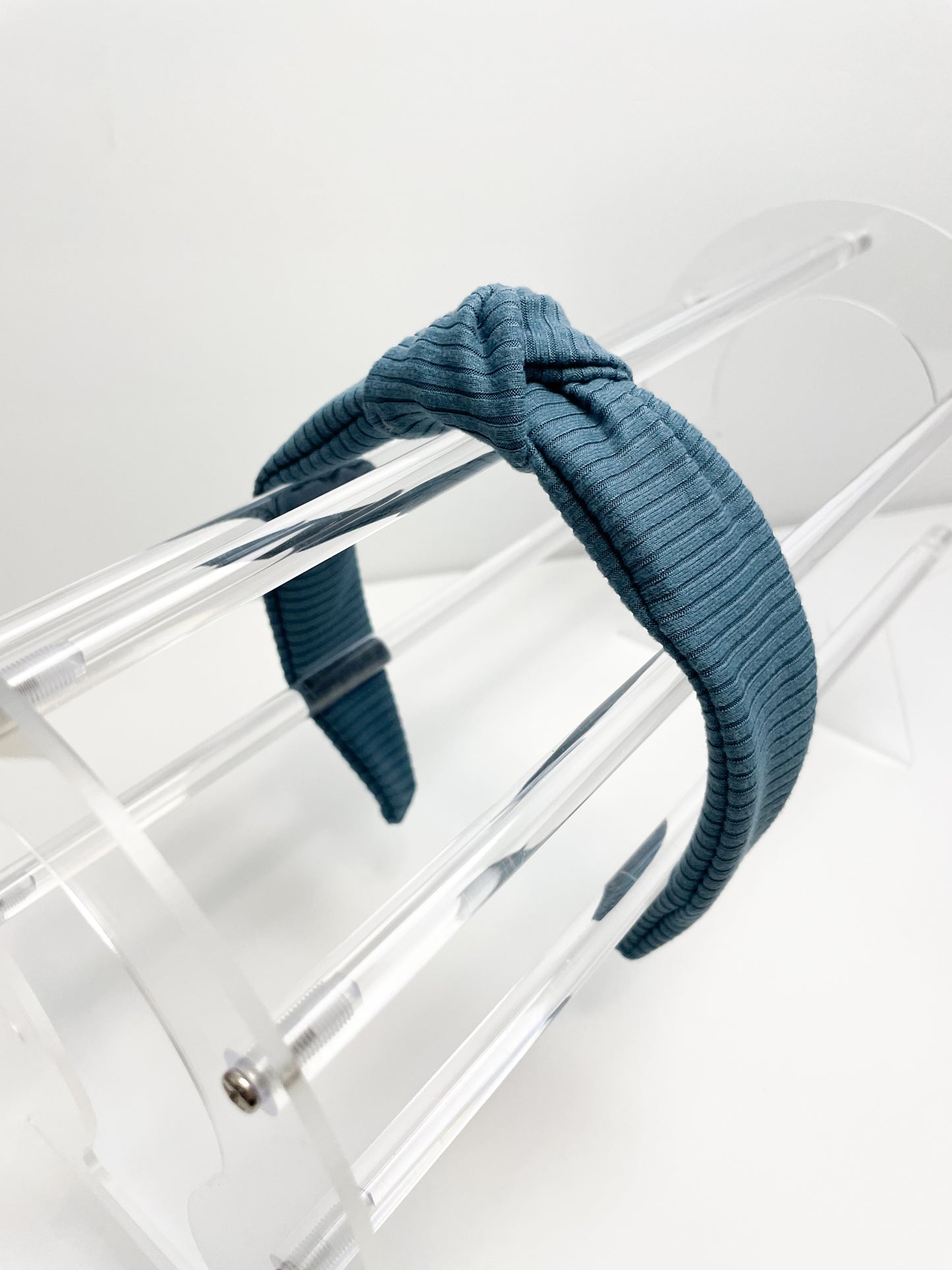 Steel Blue Hard Headband