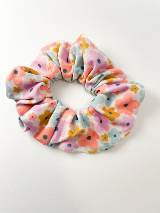 Boho Flowers Scrunchie